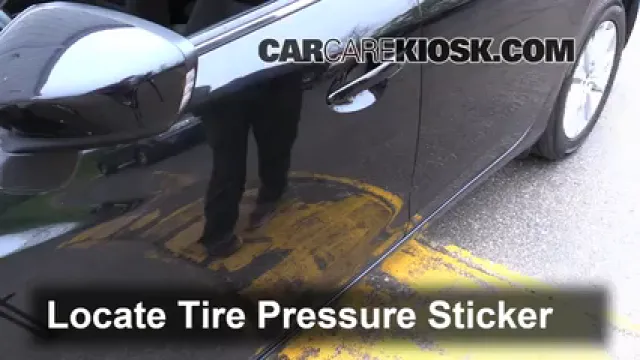 2015 Mazda 6 Sport 2.5L 4 Cyl. Sedan (4 Door) Tires & Wheels Check Tire Pressure